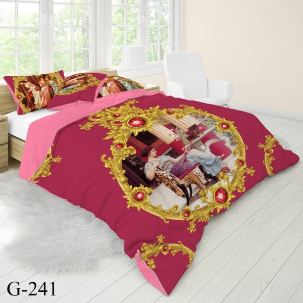 روتختی و ملحفه (دو نفره) طرح نقاشی کد G241