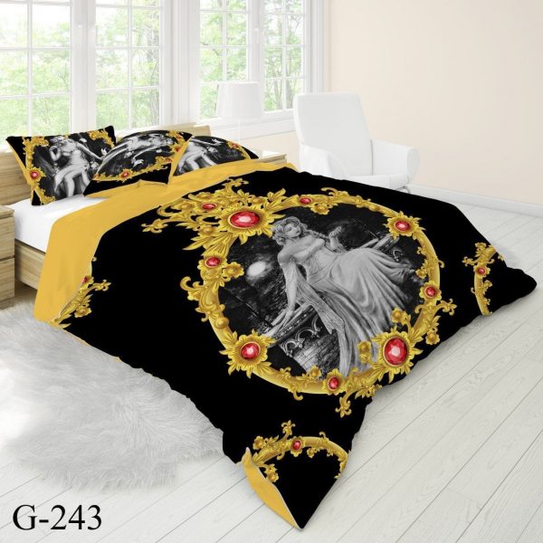 روتختی و ملحفه (دو نفره) طرح نقاشی کد G243