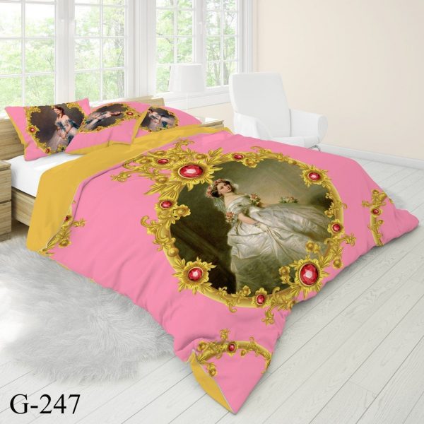 روتختی و ملحفه (دو نفره) طرح نقاشی کد G247