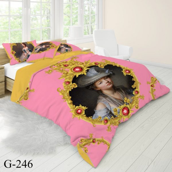 روتختی و ملحفه (دو نفره) طرح نقاشی کد G246