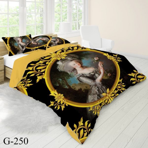 روتختی و ملحفه (دو نفره) طرح نقاشی کد G250