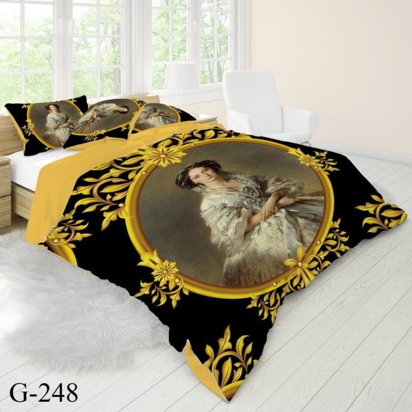 روتختی و ملحفه (دو نفره) طرح نقاشی کد G248