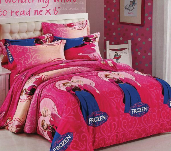 روتختی و ملحفه (دو نفره) طرح فروزن کد Frozen-B