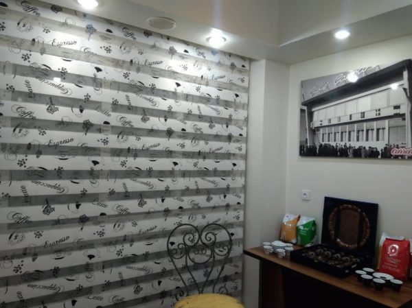 پرده زبرا طرح کافه کد 4353