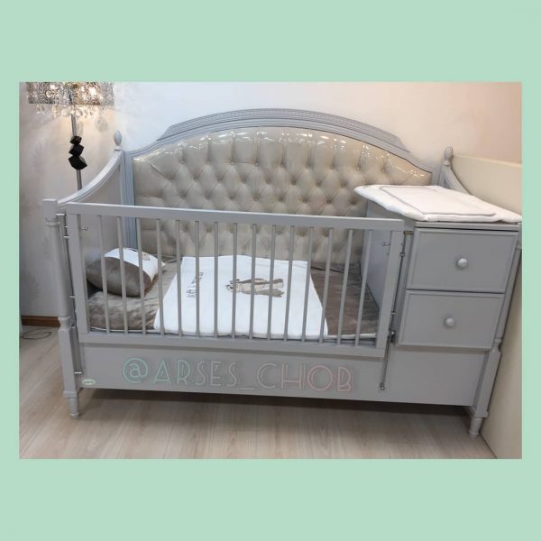 تخت کودک مدل رومانتیک