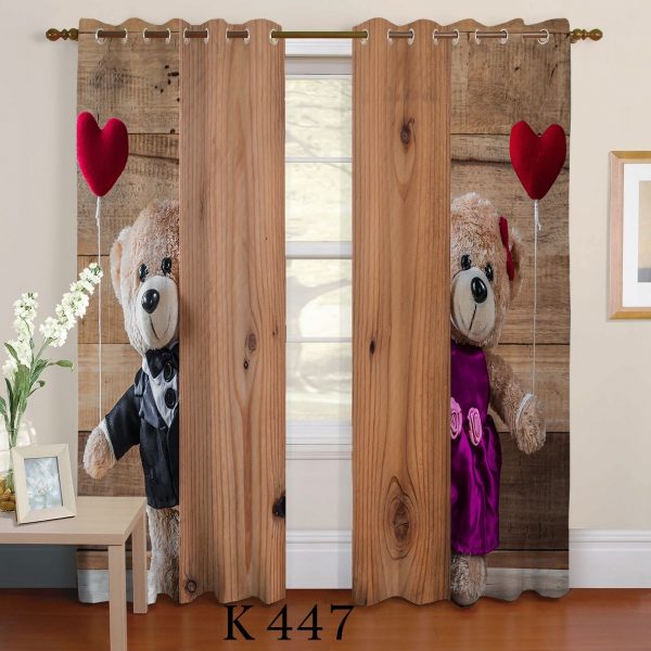 پرده چاپی طرح پاندا k 447