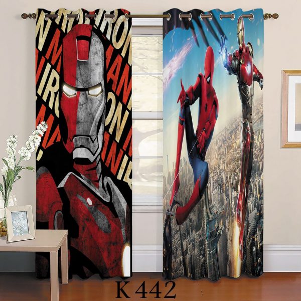 پرده چاپی طرح مرد عنکبوتی k 442