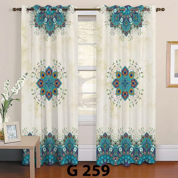 پرده چاپی طرح نقاشی مدل G 259