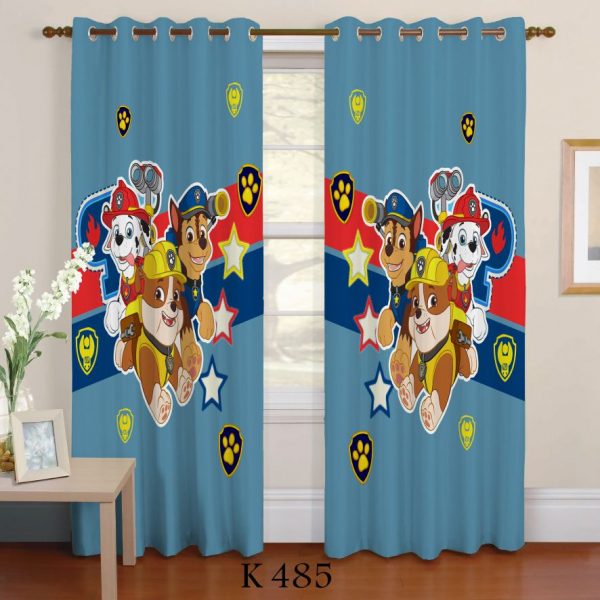 پرده چاپی طرح سگ های نگهبان