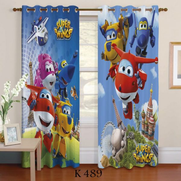 پرده چاپی طرح سوپر پرنده ‌ها