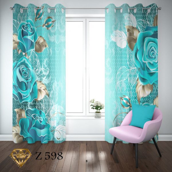 پرده چاپی طرح خاص Z598