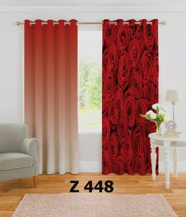 پرده چاپی طرح خاص Z448