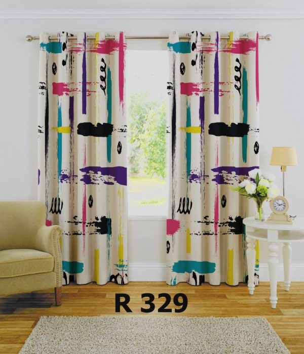 پرده چاپی طرح خاص R329