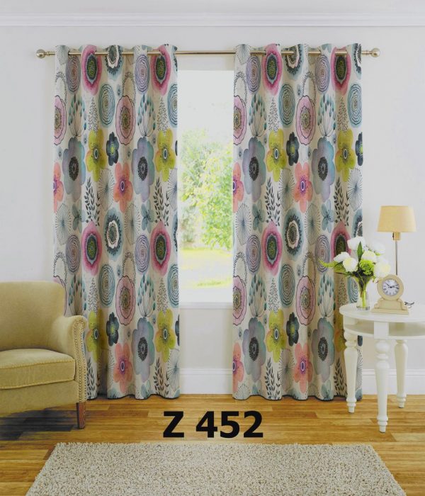 پرده چاپی طرح خاص Z452