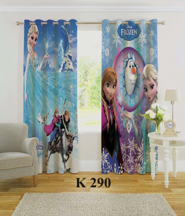 پرده چاپی طرح فروزان K290