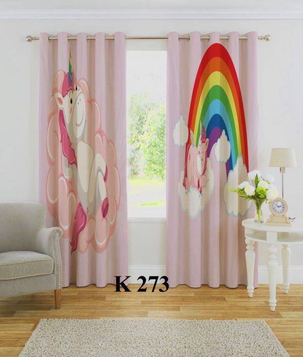 پرده چاپی طرح اسب K273