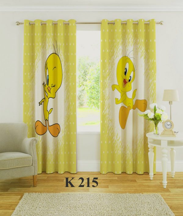 پرده چاپی طرح توییتی K215