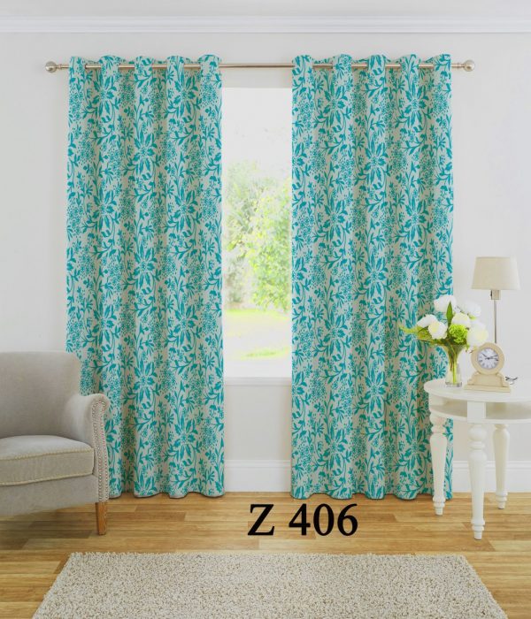 پرده چاپی طرح ساده Z406