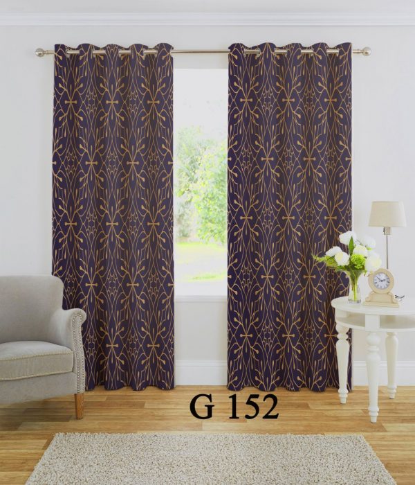 پرده چاپی طرح ساده G152