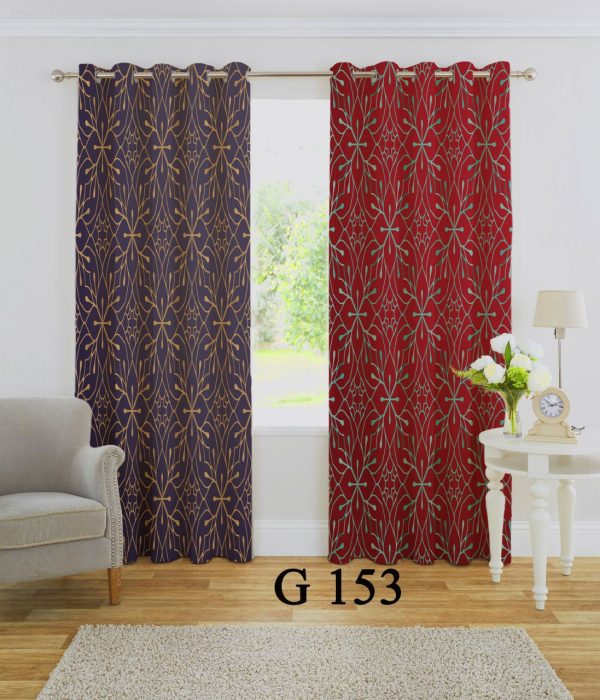 پرده چاپی طرح ساده G153