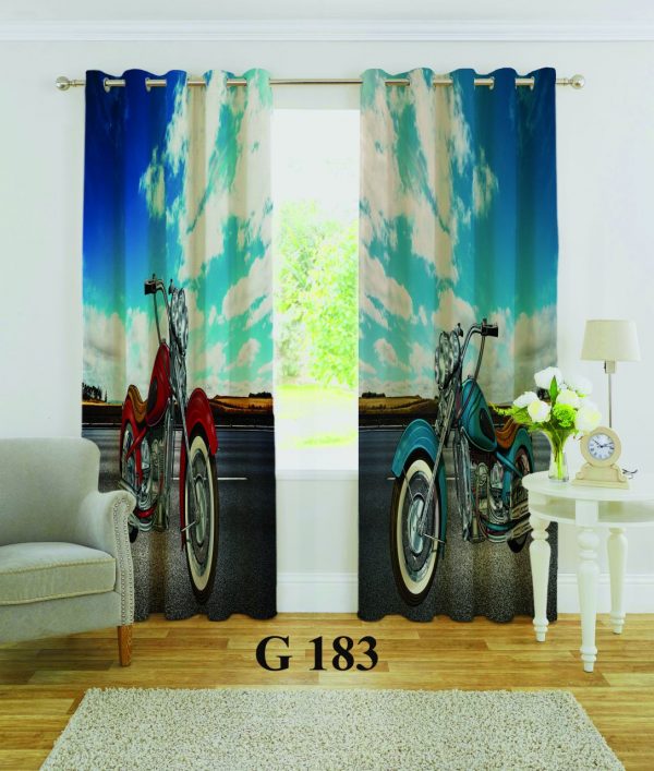 پرده چاپی طرح موتور G183