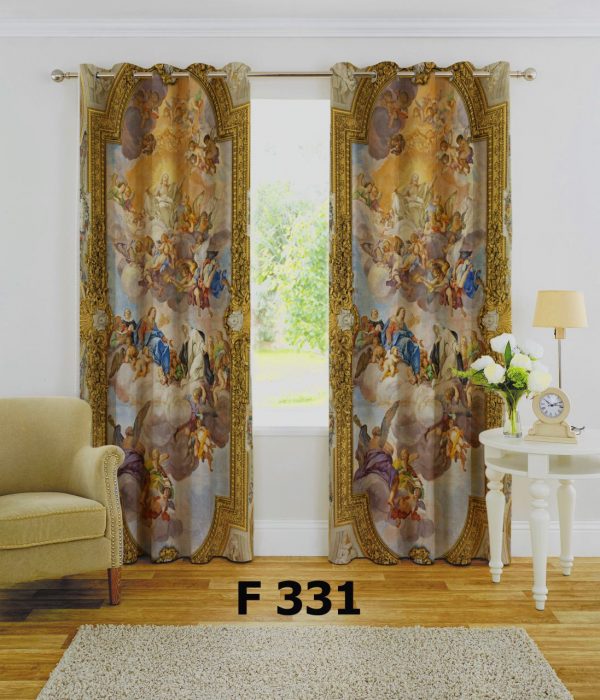 پرده چاپی طرح خاص F331