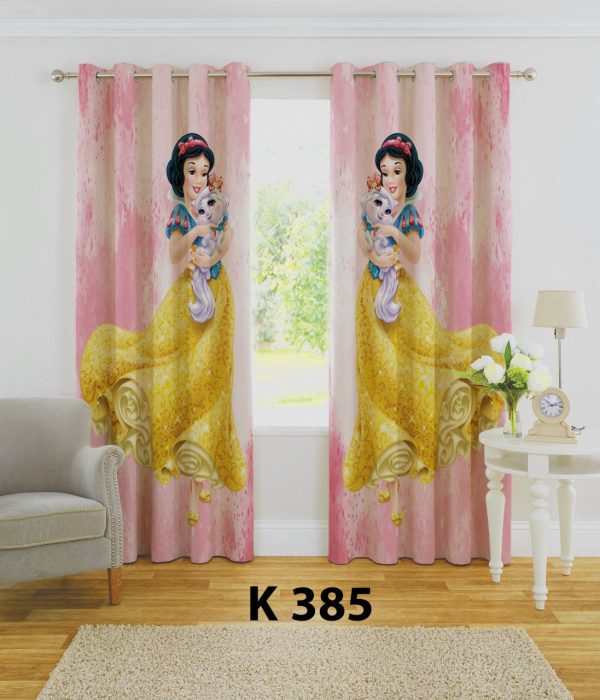پرده چاپی طرح پرنسس K385