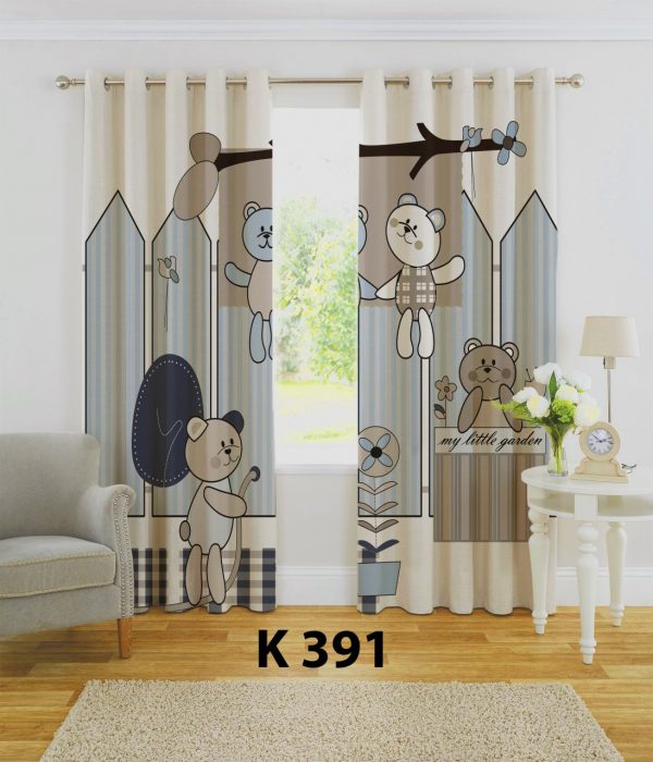 پرده چاپی طرح فیل K391