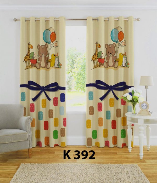 پرده چاپی طرح حیوانات K392