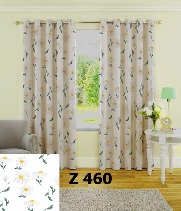 پرده چاپی طرح ساده Z460