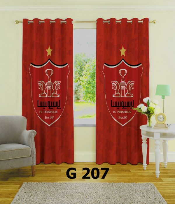 پرده چاپی طرح پرسپولیس G207