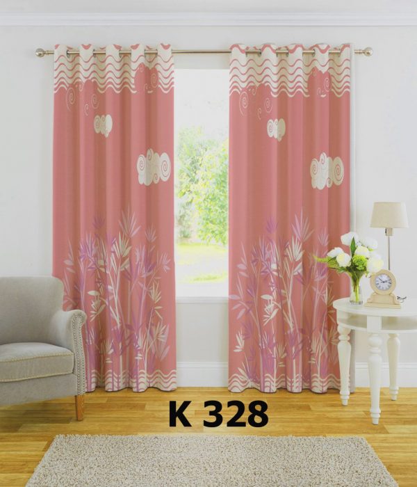 پرده چاپی طرح ساده K328