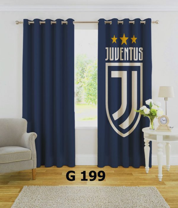 پرده چاپی طرح یوونتوس G199