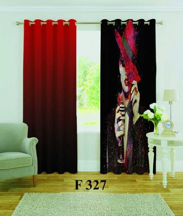 پرده چاپی طرح خاص F327