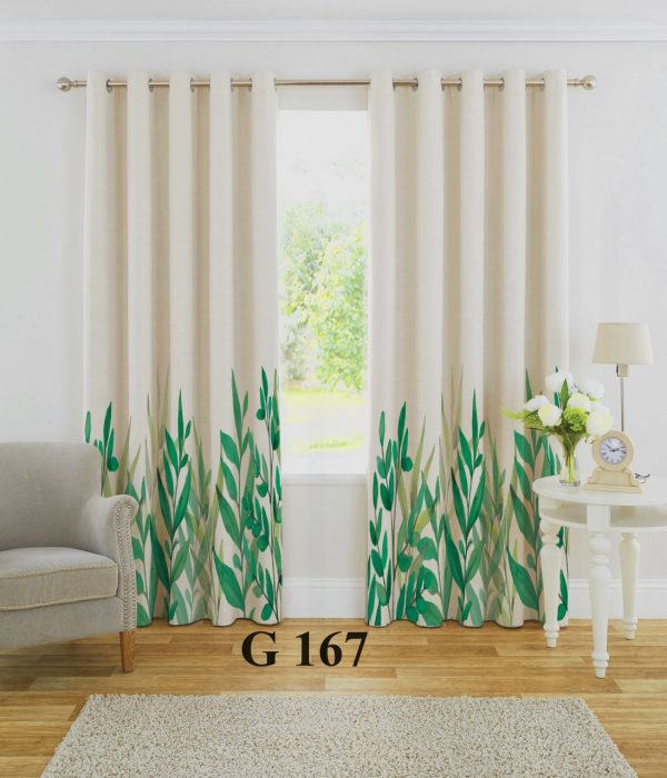 پرده چاپی طرح گیاه G167