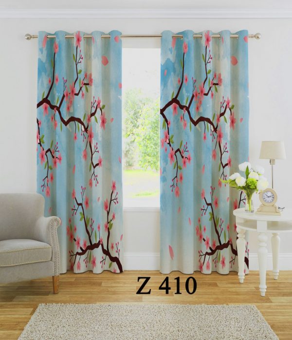 پرده چاپی طرح بهار Z410