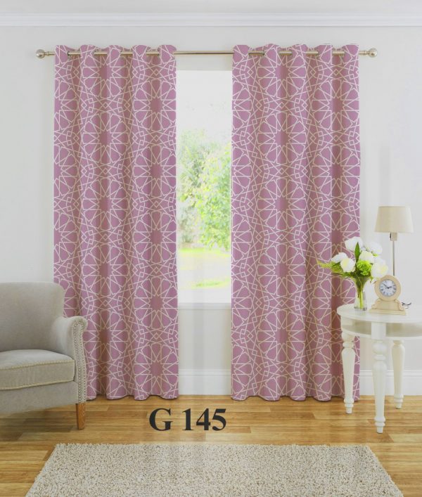 پرده چاپی طرح ساده G154