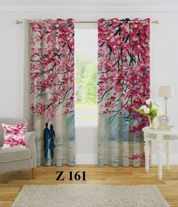 پرده چاپی طرح پاییز Z161