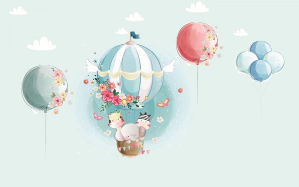 پرده زبرا طرح کودک (جغد) کد ZBK3012