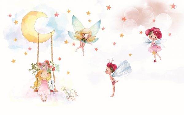 پرده زبرا طرح کودک (قاصدک) کد ZBK3017