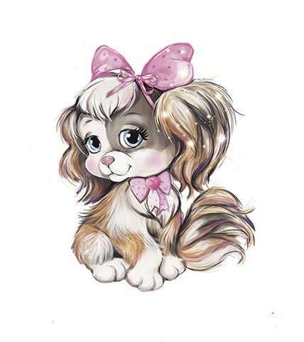 پوستر طرح سگ K3019