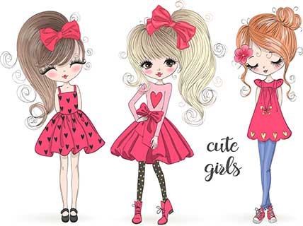 پوستر طرح دختر K3028