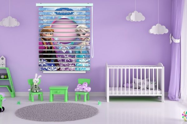 پرده زبرا طرح کودک (فروزن) کد ZBK3035