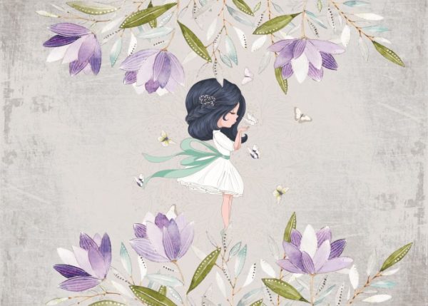 پرده زبرا طرح کودک (دختر) کد ZBK3039