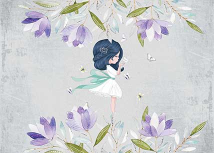 پوستر طرح دختر K3039