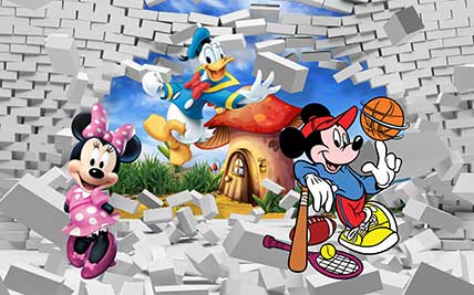 پوستر طرح میکی موس K3053