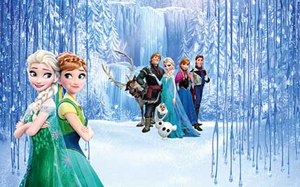 پوستر طرح فروزن K3057