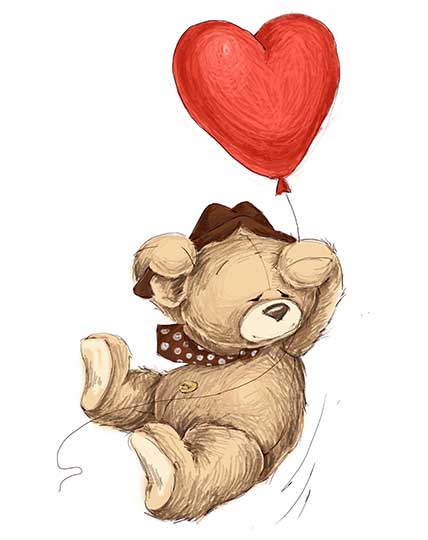 پوستر طرح خرس K3066