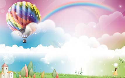 پوستر طرح بالن K3084