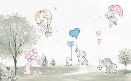 پوستر طرح فیل K3094